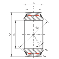 P(ji)S GE60-UK-2RS, (j) DIN ISO 12 240-1 ˜, Soɂȴܷ