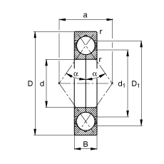 c|S QJ206-MPA,  DIN 628-4 ˜ʵҪߴ, ɷx, ʷփȦ