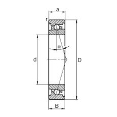 SS HS71901-C-T-P4S, {(dio)(ji)Ɍb|  = 15ƹ