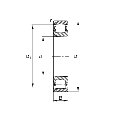 ΝLS 20232-K-MB-C3, (j) DIN 635-1 (bio)(zhn)Ҫߴ, FףF 1:12