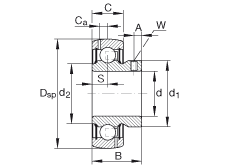 S GAY100-NPP-B-AS2/V, Ȧ ƽ^ᔶλɂ(c) P ܷ⣬(j) ABMA 15 - 1991Ӣ